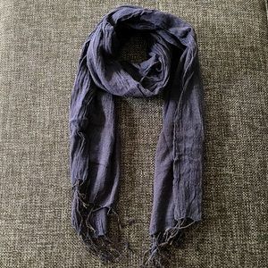 Old Navy scarf navy and gold